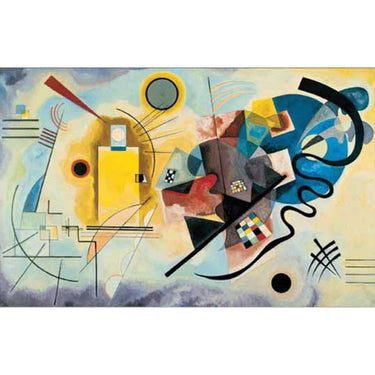Puzzle Amarillo, rojo, azul - Banbury Arte